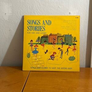 Songs and Stories for‎ Fun and Games Vinyl